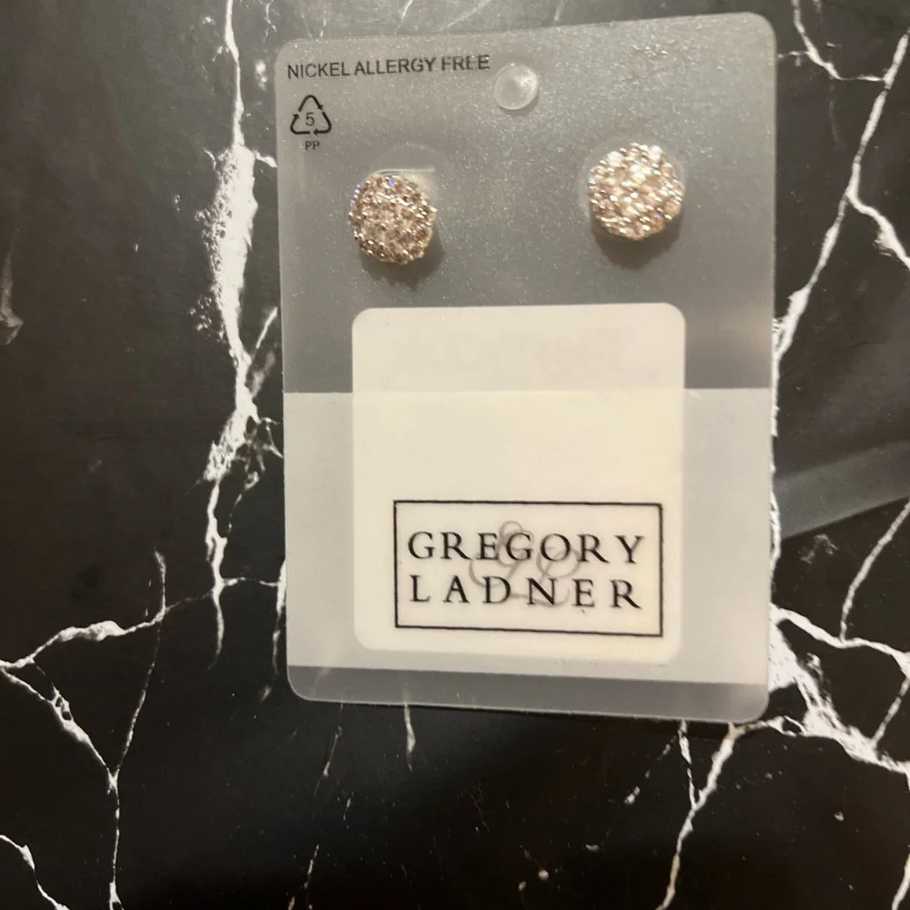 Bling stud earrings - Picture 1 of 3